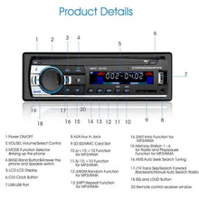 Load image into Gallery viewer, 12V Bluetooth Car Stereo