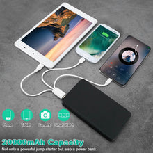 Load image into Gallery viewer, 12V Car Jumper Starter 300A Peak 20000 mAh Battery Charger