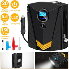 Load image into Gallery viewer, 12V DC 100W 150PSI Digital Tire Inflator