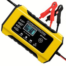 Load image into Gallery viewer, 12V Intelligent Pulse Repair Smart Battery Charger with LCD Display