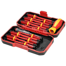 Load image into Gallery viewer, 13-Piece: 1000V Changeable Insulated Screwdrivers Set