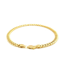 Load image into Gallery viewer, 10k Yellow Gold Miami Cuban Semi Solid Bracelet (4.50 mm)