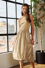 Load image into Gallery viewer, Drawstring Sleeveless Washed Dress For Women β Casual, Stylish, Comfortable, Versatile, Effortlessly Chic Dress for Everyday Wear