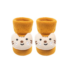 Load image into Gallery viewer, Baby Socks Christmas Anti Slip Short Socks for Baby Newborn Winter Warm Infant Cartoon Girls Boys
