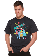 Load image into Gallery viewer, Rad Dad Bluey Men's Bamboo Short Sleeve Graphic T-Shirt
