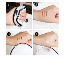 Load image into Gallery viewer, 1/3PCS New Makeup Removal Sponge Flutter Wash Cotton Flapping Reusable Wet Sponge Face Puff Soft Natural Cleaner Premium Microfiber Cloth