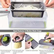 Load image into Gallery viewer, 14-in-1 Kitchen Vegetable Chopper