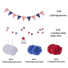 Load image into Gallery viewer, 14-Piece: Patriotic Party Decorations Set
