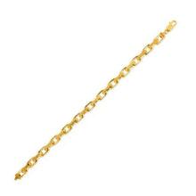 Load image into Gallery viewer, 14k Yellow Gold French Cable Chain Bracelet (6.10 mm)