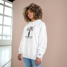 Load image into Gallery viewer, Veterans Day Champion Hoodie, Cozy Hoodie, Gift for Veterans, Memorial Day Apparel, Support Our Troops