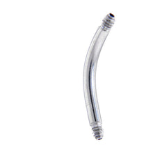 Load image into Gallery viewer, 14G 316l Stainless Steel Replacement Curved Barbell 7/16