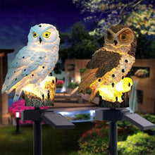 Load image into Gallery viewer, Solar LED Waterproof Premium Garden And Yard Lamp In Shape Of Owl With Stand And Solar Base Pathway Luxury Decoration
