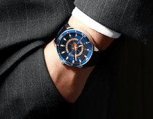 Load image into Gallery viewer, Men's Modern Sports Waterproof Watch Luxury Unique Design Fluorescent Hands Perfect Gift