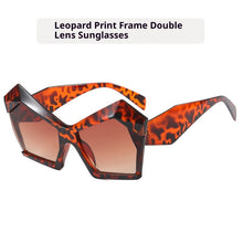 Load image into Gallery viewer, Oversized Square Cateye Polarized Sunglasses Big Trendy Style Fashionable Personality Big Frame Sunglasses New Fashionable & Popular Street Style Sunglasses For Women
