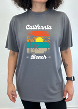 Load image into Gallery viewer, California Beach Unisex Bamboo Viscose/Organic Cotton Short Sleeve Graphic T-Shirt