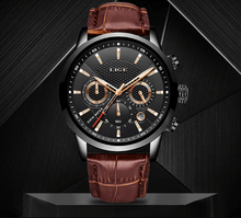 Load image into Gallery viewer, Men's Waterproof Watch With Chronometers Day View Sport Analog Watches Excellent Look Perfect Gift For Him