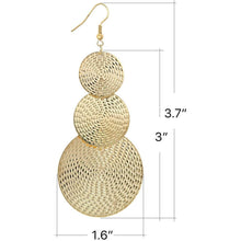 Load image into Gallery viewer, 14K Gold Drop Dangle Earrings