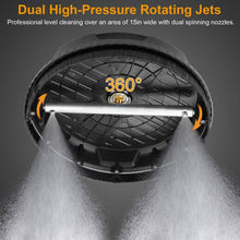 Load image into Gallery viewer, 15" High Pressure Flat Surface Cleaner