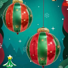 Load image into Gallery viewer, 15-Pieces: Giant Shatterproof Christmas Hanging Ball Decorations