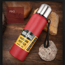 Load image into Gallery viewer, 1500ml Water Bottle Stainless Steel Cold Hydroflask Thermos Large Capacity Thermal Mug Cup Sport Cycling Vacuum Flask Insulated Vacuum Insulated Thermos Water Bottle with Wide Mouth Cup BPA-Free Stainless Steel Water Bottles