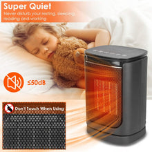 Load image into Gallery viewer, 1500W Electric Space Heater Ceramic Heater Fan with 3 Modes Remote Control Digital Display