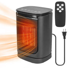 Load image into Gallery viewer, 1500W Electric Space Heater Ceramic Heater Fan with 3 Modes Remote Control Digital Display