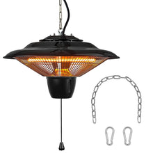 Load image into Gallery viewer, 1500W Outdoor Hanging Patio Ultra-Quiet Electric Heating Lamp
