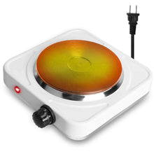 Load image into Gallery viewer, 1500W Portable Heating Hot Plate Stove Countertop with Non Slip Rubber