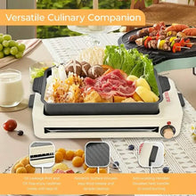 Load image into Gallery viewer, 1500W Smokeless Electric Indoor Grill with Removable Non-Stick Plate