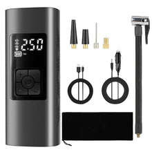 Load image into Gallery viewer, 150PSI Cordless Car Tire Pump 6000mAh Rechargeable Tire Inflator