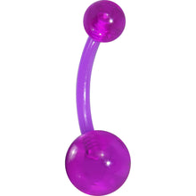 Load image into Gallery viewer, Bioplast Magenta Magic Belly Ring