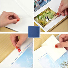 Load image into Gallery viewer, 16-inch 20 Pages Self Adhesive Photo Album DIY Scrapbook Rustic Linen Cloth Cover Personalize Album for Wedding Memory Album Home Decor House Decoration DIY Memorable Gifts For Loved Ones