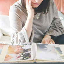 Load image into Gallery viewer, 16 inch Linen DIY Photo Album Lovers Birthday Gift Wedding Photos Baby Photo Album Scrapbook DIY Photo Albums Family Scrapbook Albums Family Anniversary Gift For Couple