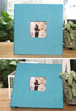 Load image into Gallery viewer, 16 inch Linen DIY Photo Album Lovers Birthday Gift Wedding Photos Baby Photo Album Scrapbook DIY Photo Albums Family Scrapbook Albums Family Anniversary Gift For Couple