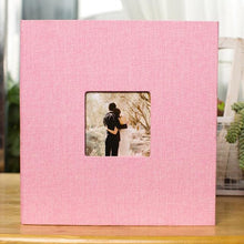 Load image into Gallery viewer, 16 inch Linen DIY Photo Album Lovers Birthday Gift Wedding Photos Baby Photo Album Scrapbook DIY Photo Albums Family Scrapbook Albums Family Anniversary Gift For Couple