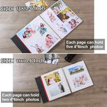 Load image into Gallery viewer, 16 inch Linen DIY Photo Album Lovers Birthday Gift Wedding Photos Baby Photo Album Scrapbook DIY Photo Albums Family Scrapbook Albums Family Anniversary Gift For Couple