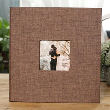 Load image into Gallery viewer, 16 inch Linen DIY Photo Album Lovers Birthday Gift Wedding Photos Baby Photo Album Scrapbook DIY Photo Albums Family Scrapbook Albums Family Anniversary Gift For Couple