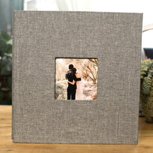 Load image into Gallery viewer, 16 inch Linen DIY Photo Album Lovers Birthday Gift Wedding Photos Baby Photo Album Scrapbook DIY Photo Albums Family Scrapbook Albums Family Anniversary Gift For Couple
