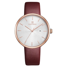 Load image into Gallery viewer, Women's Luxury Watch With Leather Belts Shiny Steel Case Scratch Resistant Glass Unique Design Perfect Gift