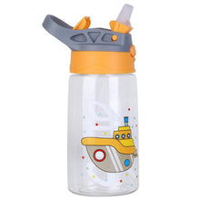 Load image into Gallery viewer, 16.2oz Leak-proof Kids Water Bottle with Straw Push Button