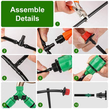 Load image into Gallery viewer, 164FT Drip Irrigation Kit Automatic Garden Irrigation System