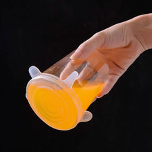 Load image into Gallery viewer, 6-Pack: Reusable Silicone Stretch Lids