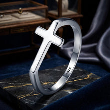 Load image into Gallery viewer, 925 Sterling Silver Oxidized 1.7mm Ring for Women - Size 6.0