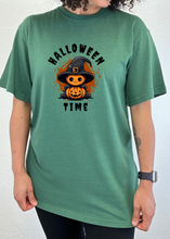 Load image into Gallery viewer, Halloween Time Unisex Bamboo Viscose/Organic Cotton Short Sleeve Graphic T-Shirt