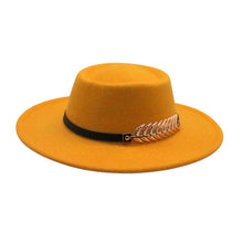 Load image into Gallery viewer, Autumn Winter Women Men Vintage Fedora Women's Foldable Short Brim Floppy Hat Gentleman Elegant Warm Hats Lady Party Luxury Caps Classic Summer Beach Sun Hat