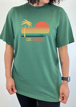 Load image into Gallery viewer, Los Angeles Unisex Bamboo Viscose/Organic Cotton Short Sleeve Graphic T-Shirt