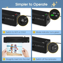 Load image into Gallery viewer, Crenova A4 Laminator – Hot & Cold Modes, Compact Design