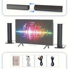 Load image into Gallery viewer, Wireless Soundbar for TV – 2-in-1 Detachable Bluetooth Speaker
