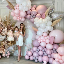 Load image into Gallery viewer, 175pcs Pink Purple Arch Garland Kit Balloons Set For Birthday Wedding Party Background Decor Bridal Showers Girl Birthday Decoration