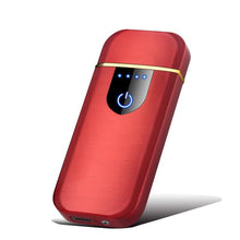 Load image into Gallery viewer, Modern Touch Electric lighter Plasma Lighters Dual arc Lighter USB lighters Flameless Rechargeable Lighter Windproof Lighter Electric lighters for Men Gift Gadgets Accessories